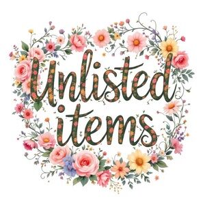 Unlisted items